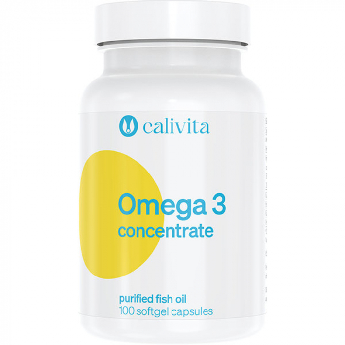 CaliVita Omega 3 Concentrate – ulei de pește pur cu EPA & DHA, 90 capsule [1]