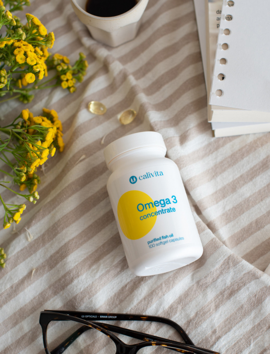 CaliVita Omega 3 Concentrate – ulei de pește pur cu EPA & DHA, 90 capsule [5]