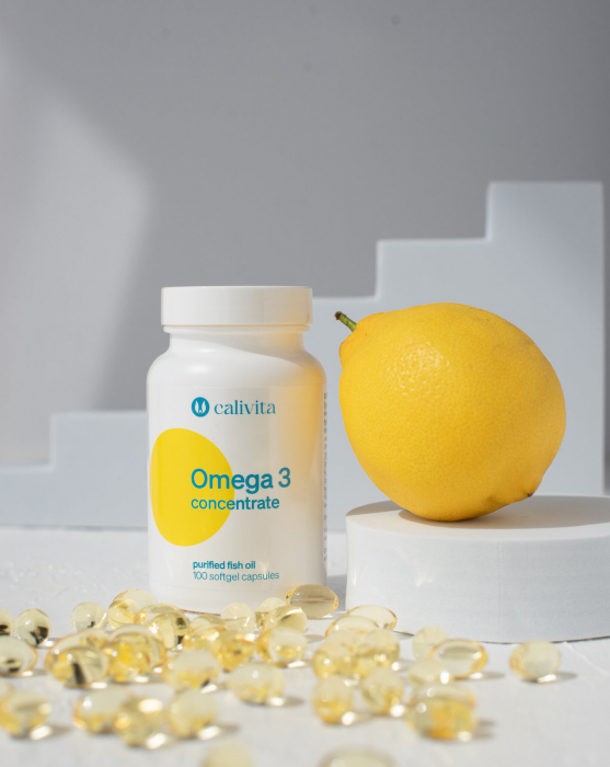 CaliVita Omega 3 Concentrate – ulei de pește pur cu EPA & DHA, 90 capsule [3]