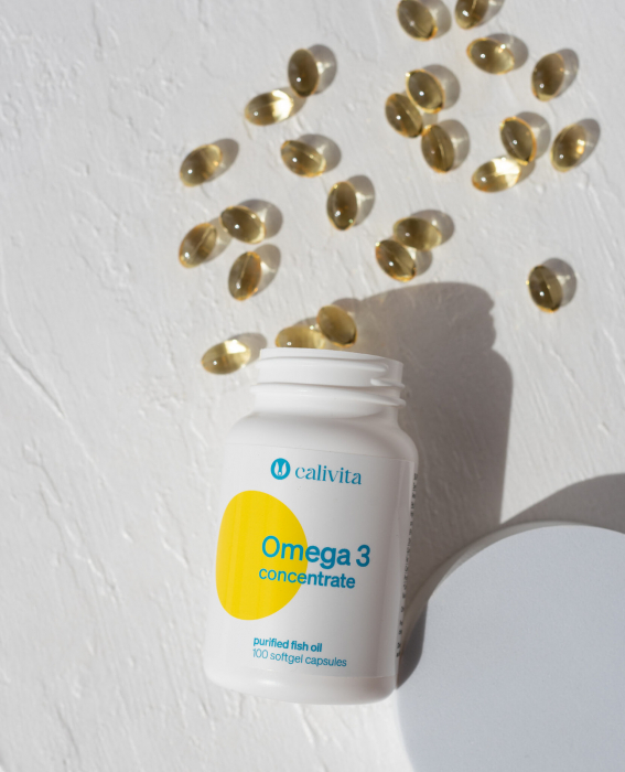 CaliVita Omega 3 Concentrate – ulei de pește pur cu EPA & DHA, 90 capsule [4]