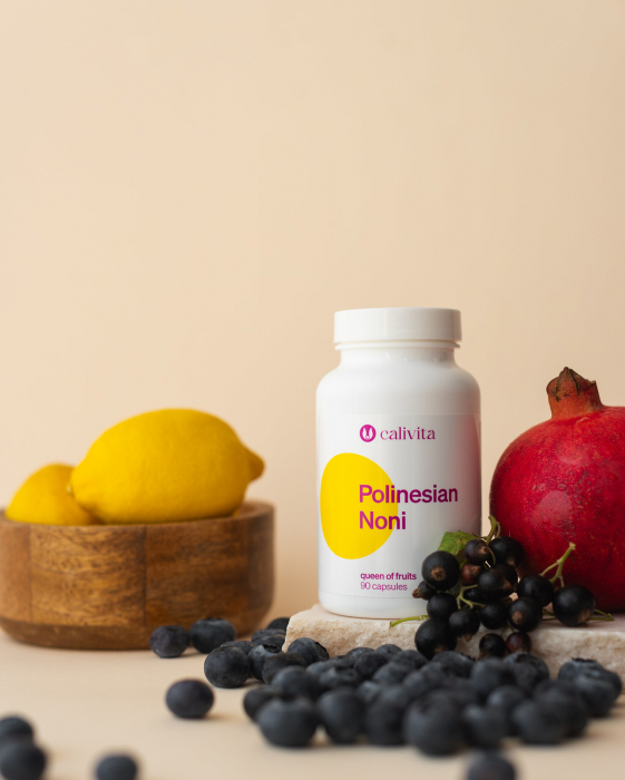 Polinesian Noni Caps, CaliVita, 90 capsule, produs naturist cu noni [3]