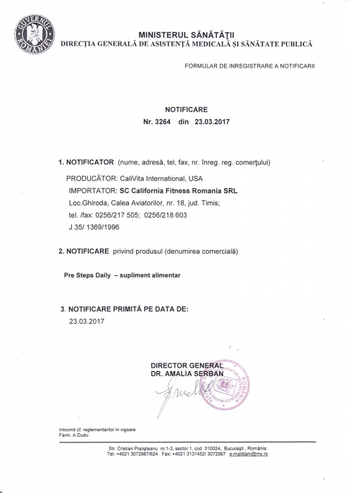 Pre Steps Daily CaliVita – complex de multivitamine lichide pentru copii, cu aromă de portocale, 30 ml [2]