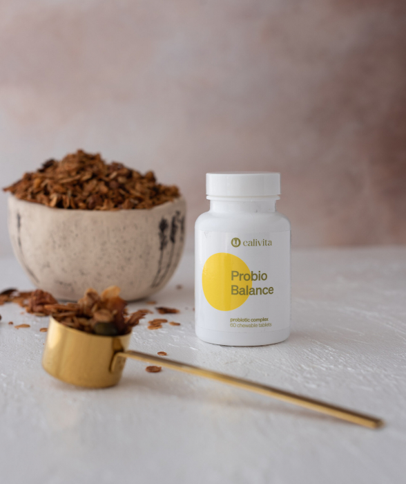 ProbioBalance – probiotice și prebiotice pentru adulți și copii, CaliVita, 90 tablete masticabile [3]