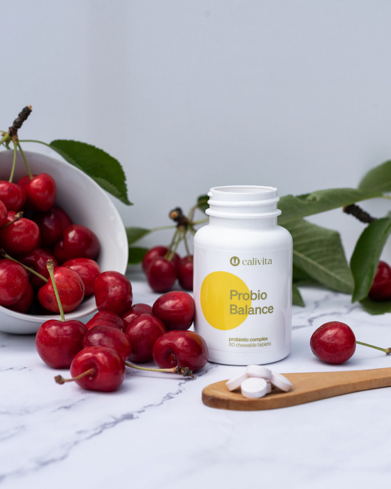 ProbioBalance – probiotice și prebiotice pentru adulți și copii, CaliVita, 90 tablete masticabile [4]