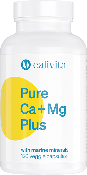 Pure Ca+Mg Plus, CaliVita, 120 capsule, calciu si magneziu [1]