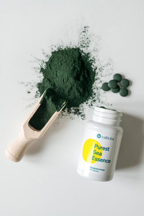 Purest Sea Essence, CaliVita, 60 tablete, produs cu spirulina [3]