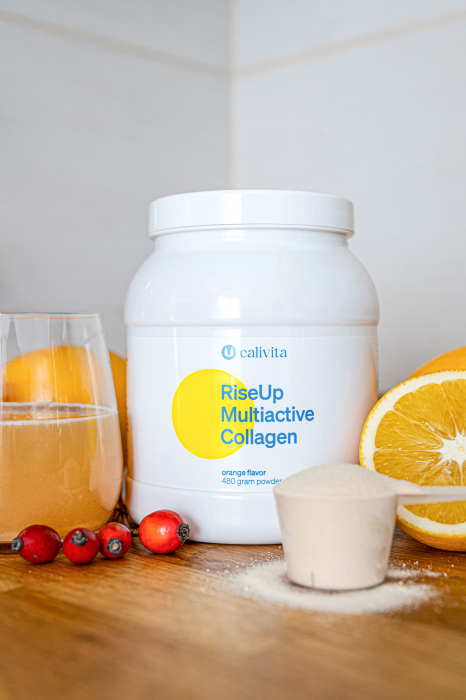 RiseUp, CaliVita, 480 g, pulbere complexă cu colagen pentru protecția articulațiilor [5]