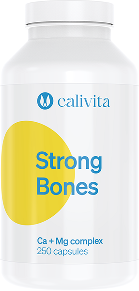 Strong Bonnes, CaliVita, calciu si magneziu in proportia ideala (250 capsule) [1]