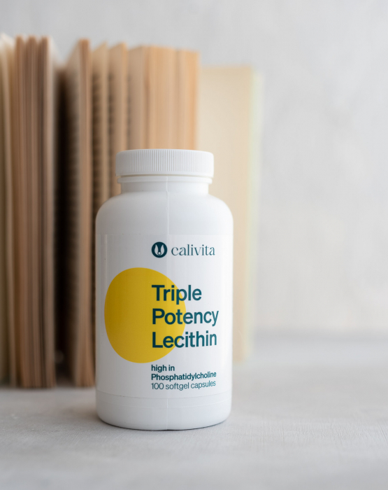 Triple Potency Lecithin, CaliVita, supliment alimentar cu lecitina (100 capsule) [5]
