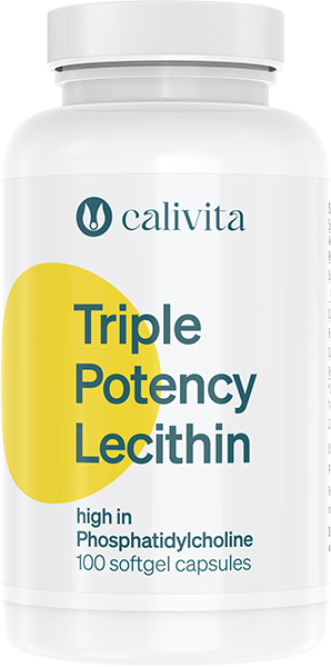 Triple Potency Lecithin, CaliVita, supliment alimentar cu lecitina (100 capsule) [1]