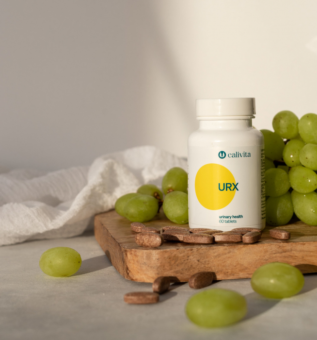 URX, CaliVita, supliment alimentar care ajuta tractul urinar (60 tablete) [3]