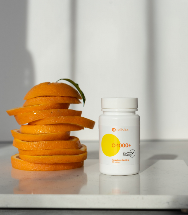 Vit C 1000 +, CaliVita, 1000 mg Vit C, 30 capsule [4]