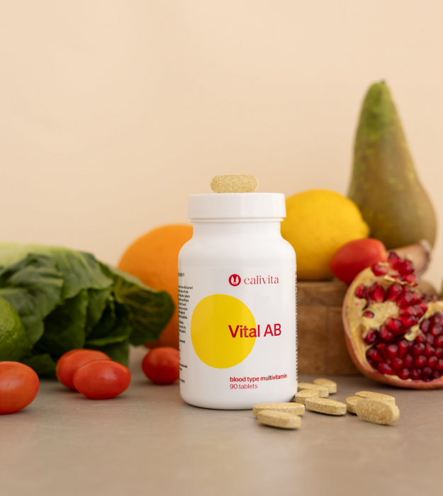 Vital AB, CaliVita, supliment alimentar recomandat grupei sanguie 0 (90 tablete) - CaliVita [3]