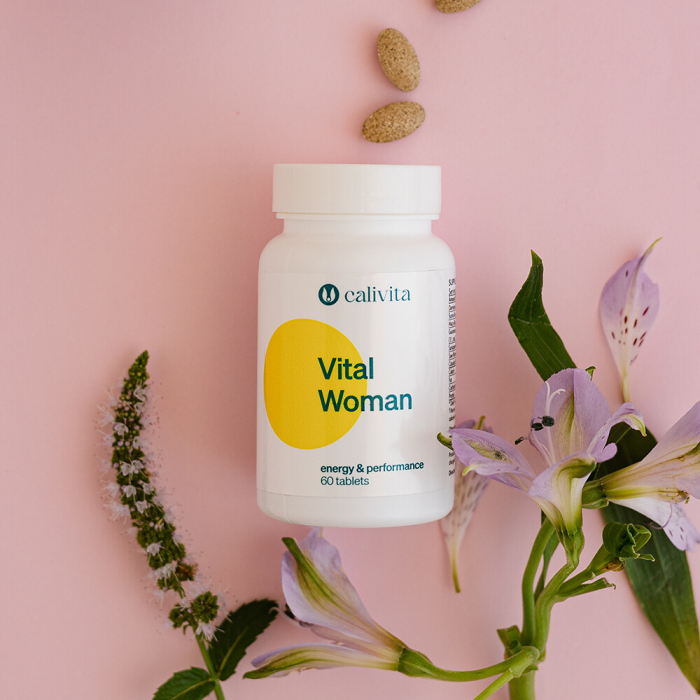 Vital Woman, CaliVita, supliment alimentar conceput pentru vitalitate feminina (60 tablete) [3]