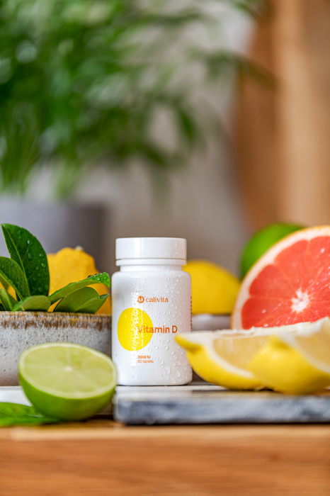 Vitamin D, CaliVita, supliment aliemntar cu Vitamina D (60 tablete) [5]