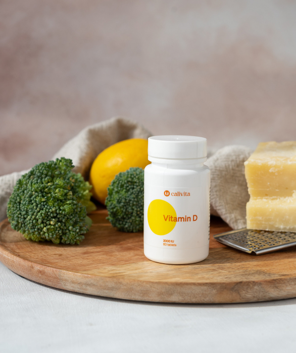 Vitamin D, CaliVita, supliment aliemntar cu Vitamina D (60 tablete) [3]