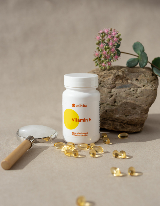 Vitamin E, CaliVita, supliment alimentar cu Vitamina E (100 capsule) [4]