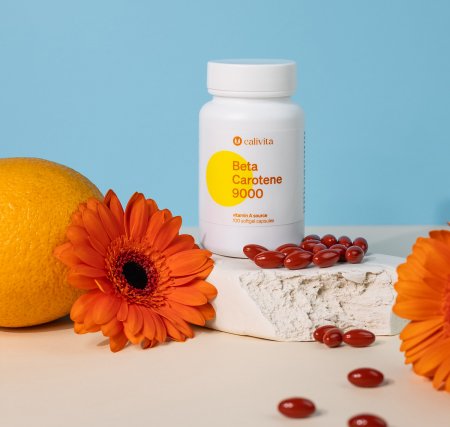 Beta Carotene CaliVita provitamina A, 100 capsule [3]