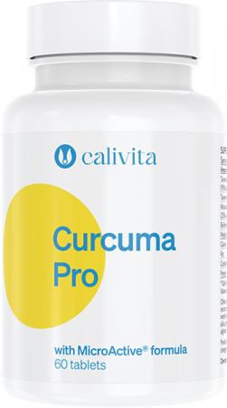 Articulatii si oase - Curcuma Pro, CaliVita, 60 tablete, extract de turmeric