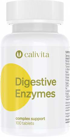 Digestie buna - Digestive Enzymes, CaliVita, 100 tablete, suport pentru sistemul digestiv