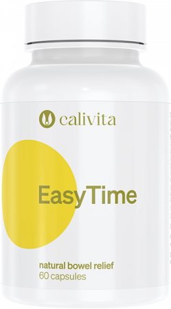 Digestie buna - EasyTime, CaliVita, 60 capsule, sprijina tranzitul intestinal