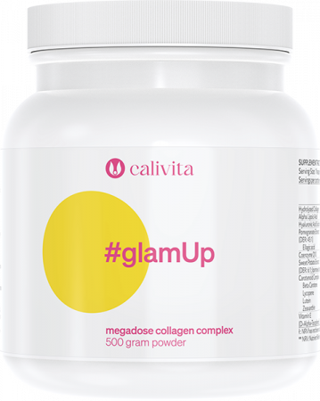 Catalog Produse CaliVita - #glamUp, CaliVita , 500 g, Pudră pentru prepararea de băuturi cu megadoză de colagen