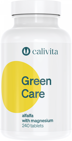 Digestie buna - Green Care, CaliVita, 240 tablete, produs pe baza de lucera cu efect detoxifiant
