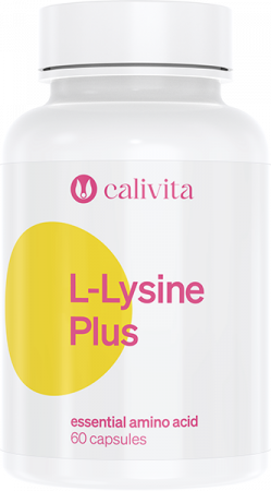 Catalog Produse CaliVita - L-Lysine Plus, CaliVita, 60 capsule, lizina ajuta impotriva herpesului