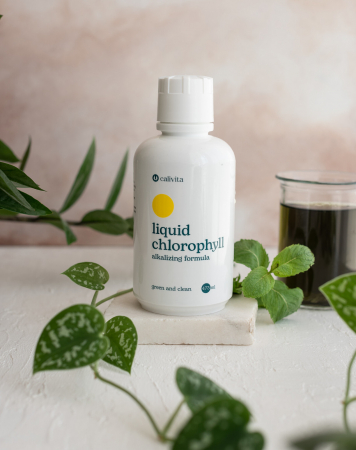 Liquid Chlorophyll, CaliVita, 473 ml, chlorofila lichida [3]