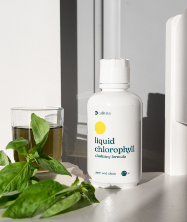 Liquid Chlorophyll, CaliVita, 473 ml, chlorofila lichida [2]