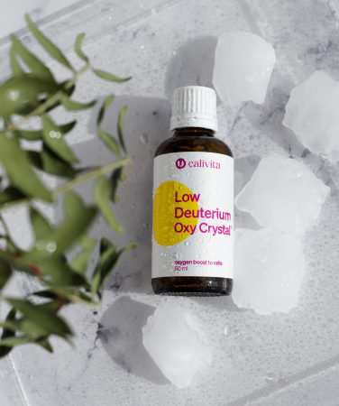 Low Deuterium Oxy Crystal, CaliVita, 50 ml, oxigare mai profunda a organismului [1]