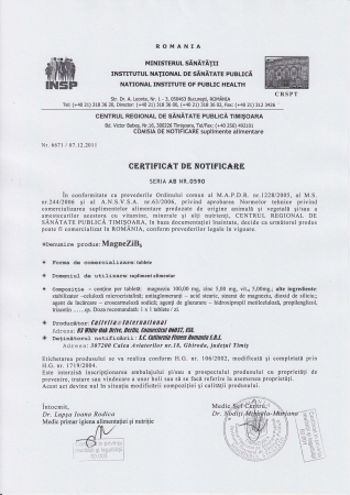 MagneZi B6, CaliVita, 60 capsule, Magneziu, Zinc si Vitamina B6 [1]