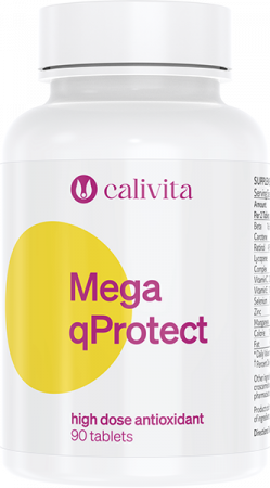 Inima si circulatia sangelui - Mega qProtect, CaliVita, Megadoză de antioxidanţi, 90 tablete