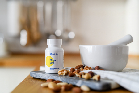 Mega Zinc, CaliVita, Mega doza de zinc organic, 100 tablete [4]