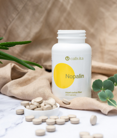 Nopalin CaliVita – supliment cu cactus Nopal pentru digestie, fibre și senzație de sațietate [3]