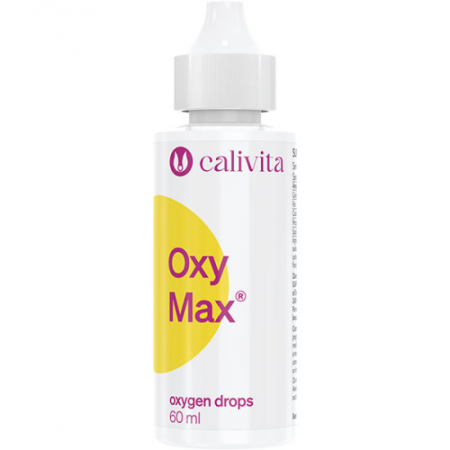 Putere concentrare si memorare - OxyMax, CaliVita, 60 ml, picaturi de oxigen stabilizat