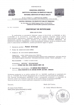 Panax Ginseng, CaliVita, 100 tablete, produs naturist cu ginseng corean [1]