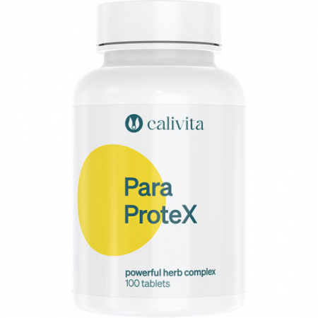 Antivirale - ParaProtex CaliVita – complex din plante cu Pau d’Arco, nuc negru și cuișoare, 100 tablete
