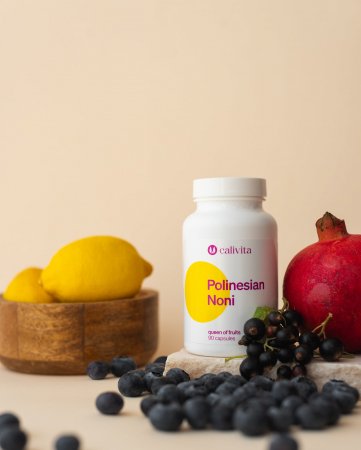 Polinesian Noni Caps, CaliVita, 90 capsule, produs naturist cu noni [2]