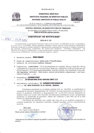 Power Booster, CaliVita, 90 tablete, produs naturist care ajuta procesul de crestere [1]