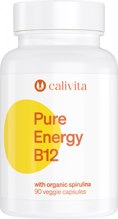 Catalog Produse CaliVita - Pure Energy B12, CaliVita, 90 capsule vegetale, produs cu vitamina B12 si spirlina