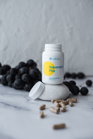 Resveratrol PLUS – complex antioxidant cu resveratrol și CoQ10, CaliVita, 60 capsule [2]
