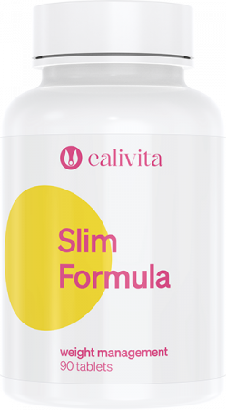 Slabire - Slim Formula, CaliVita, 90 tablete, ajuta in procesul de slabire