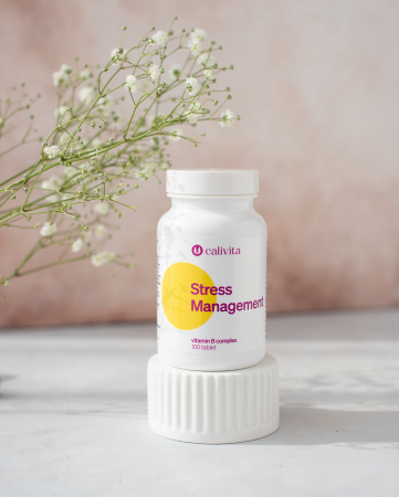 Stress Management, CaliVita, Complex de vitamina B pentru reducerea stresului (100 tablete) [3]