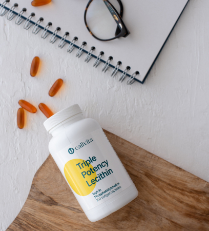 Triple Potency Lecithin, CaliVita, supliment alimentar cu lecitina (100 capsule) [2]