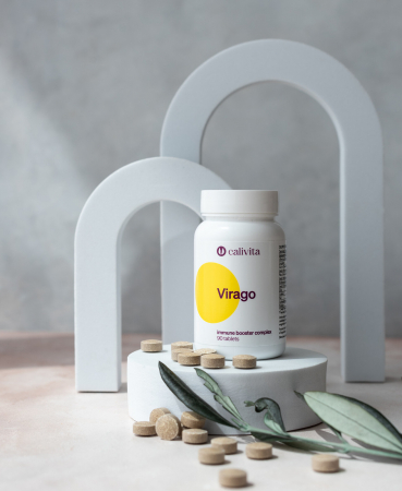 Virago, CaliVita, supliment alimentar pentru stimularea sistemului imunitar (90 tablete) [3]