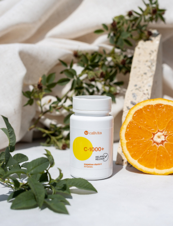 Vit C 1000 +, CaliVita, 1000 mg Vit C, 30 capsule [2]