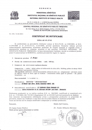 Vit C Plus, CaliVita, Vit C, macese si bioflavonoide, 100 tablete [1]