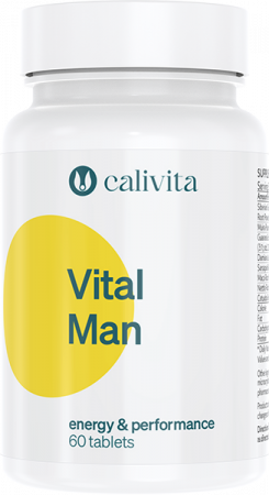 Potenta - Vital Man CaliVita, 60 tablete, pentru vitalitate masculina