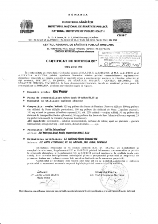 Vital Woman, CaliVita, supliment alimentar conceput pentru vitalitate feminina (60 tablete) [1]